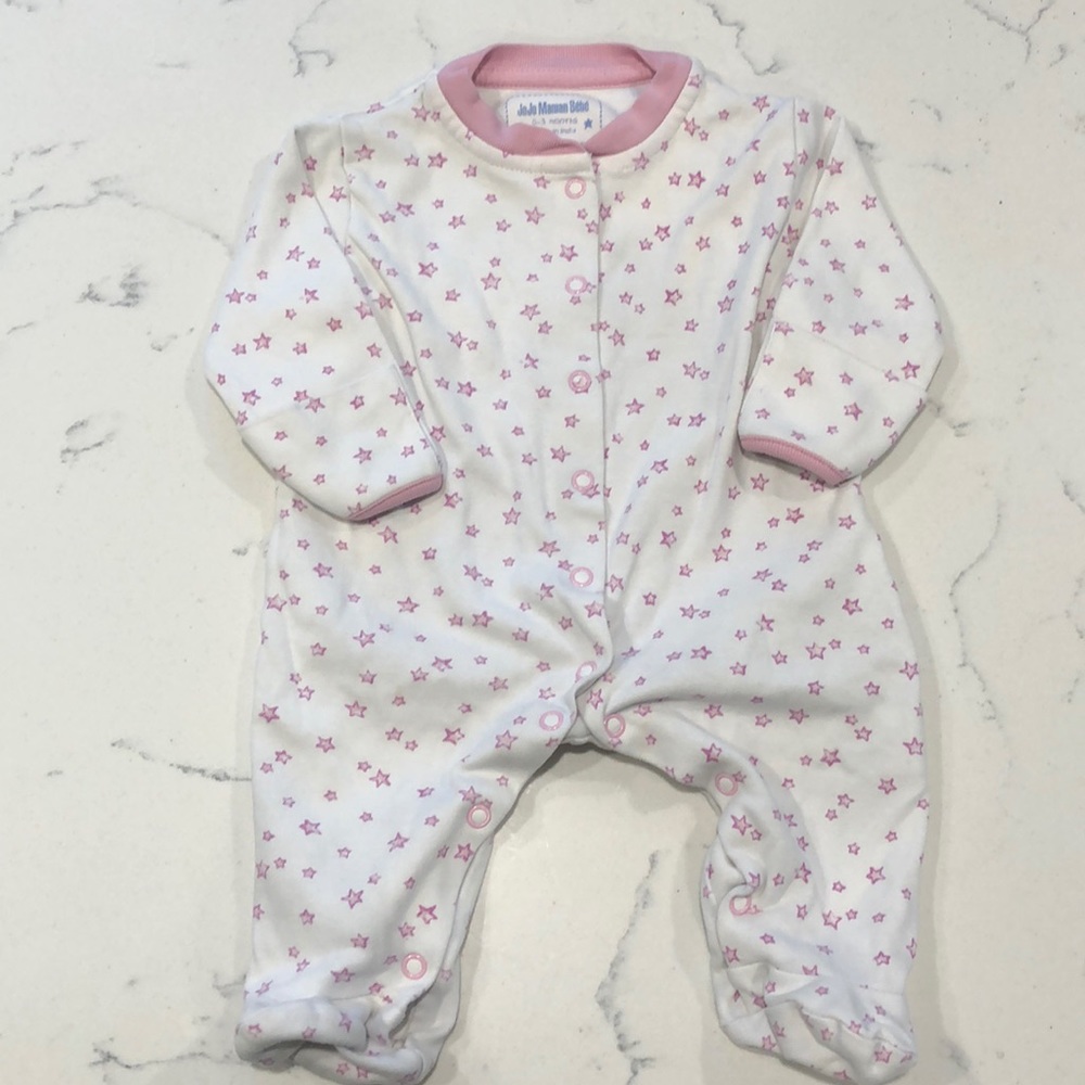 JoJo Maman Bebe Heart Footie